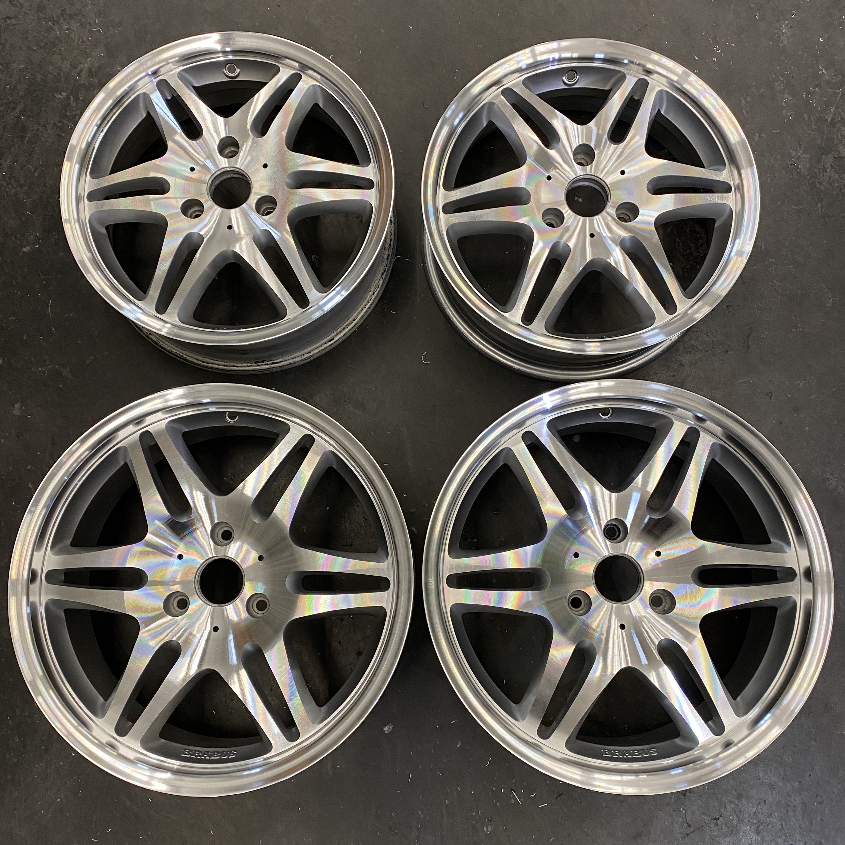 Brabus Smart Roadster Velgen CNC Af- Gedraaid Wheelcare&reg;