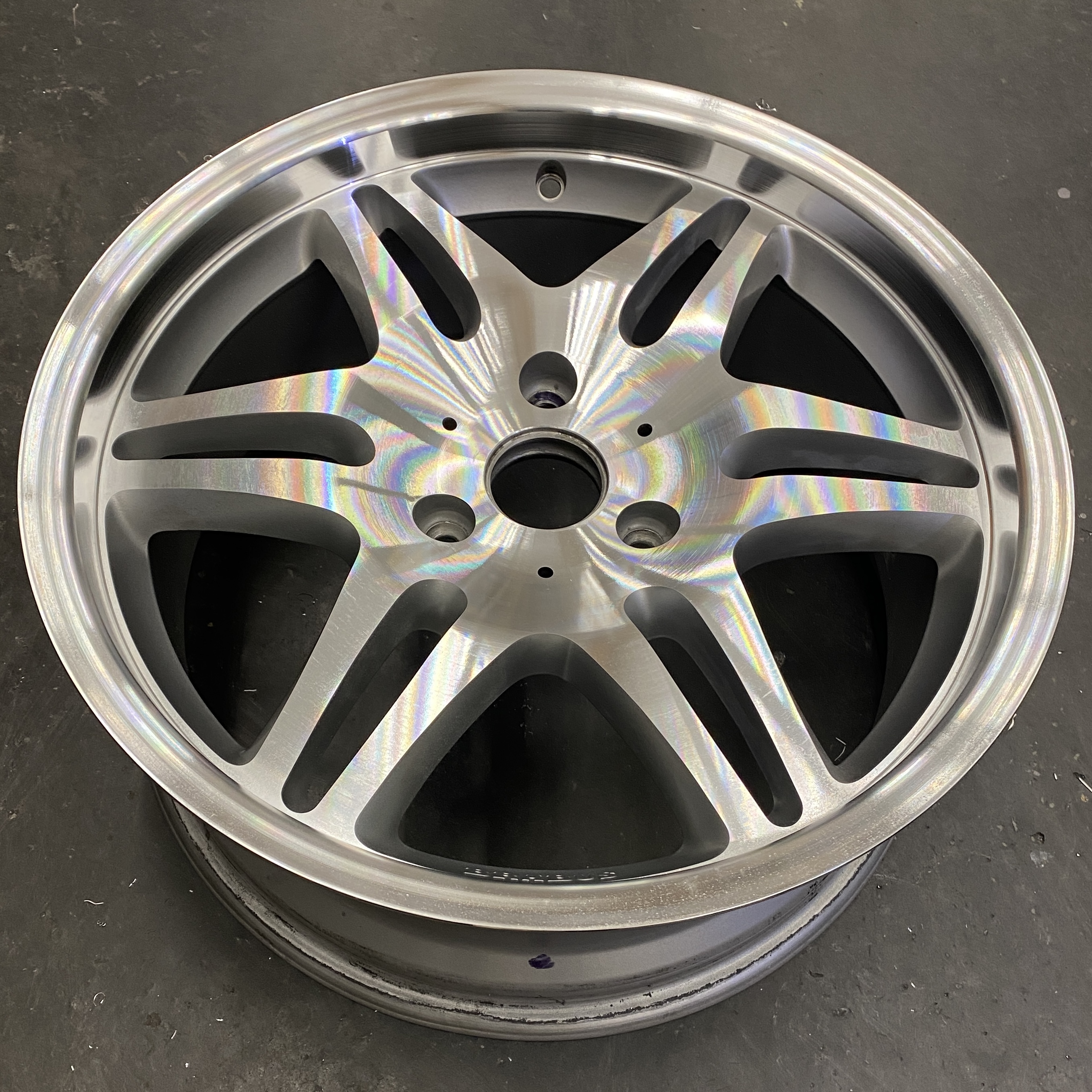 Brabus Smart  ForTwo 453 Velg CNC Af- Gedraaid Wheelcare&reg;